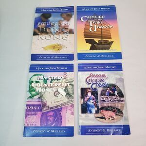 Jack and Jenny Mystery Series Books 1-4 Anthony G. Bollback 1997 TFC Press